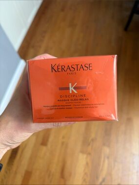 Kérastase Discipline Hair Mask — Orange Packaging